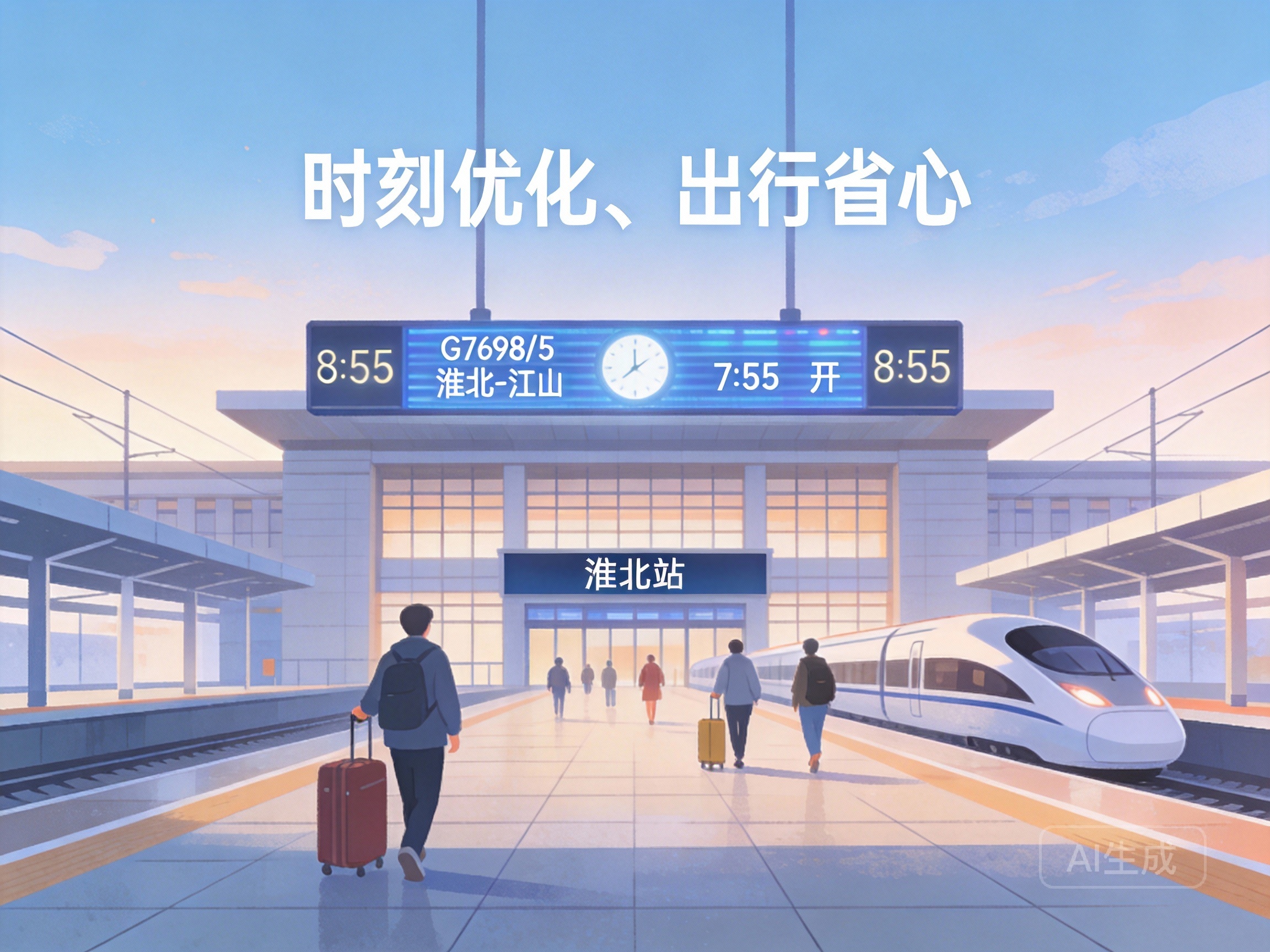 淮北铁路调图啦！这些车次、时刻有变化，出行更便捷！