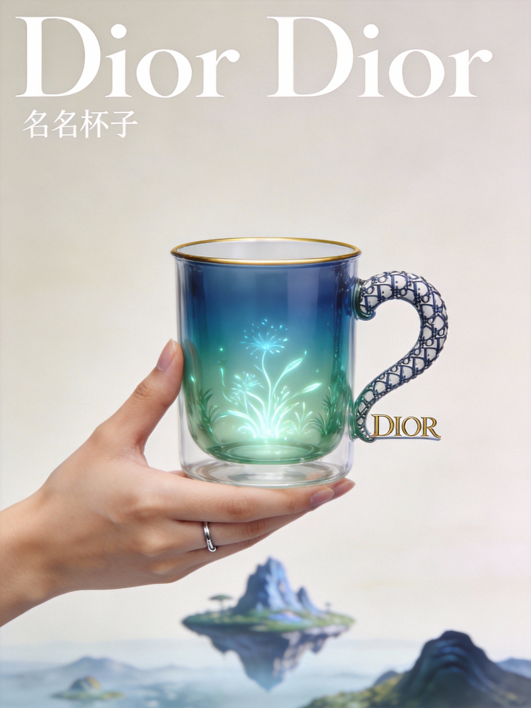 Diorx阿凡达3联名款杯子概念图-杯子控分享