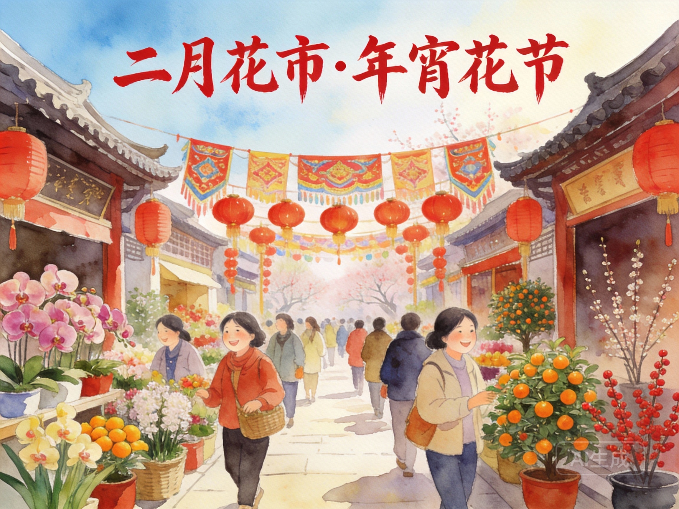 成都年宵花节盛大开幕!逛街区式花市,赏300万珍稀兰花,领地铁福利 成都年宵花节盛大开幕!逛街区式花市,赏300万珍稀兰花,领地铁福利