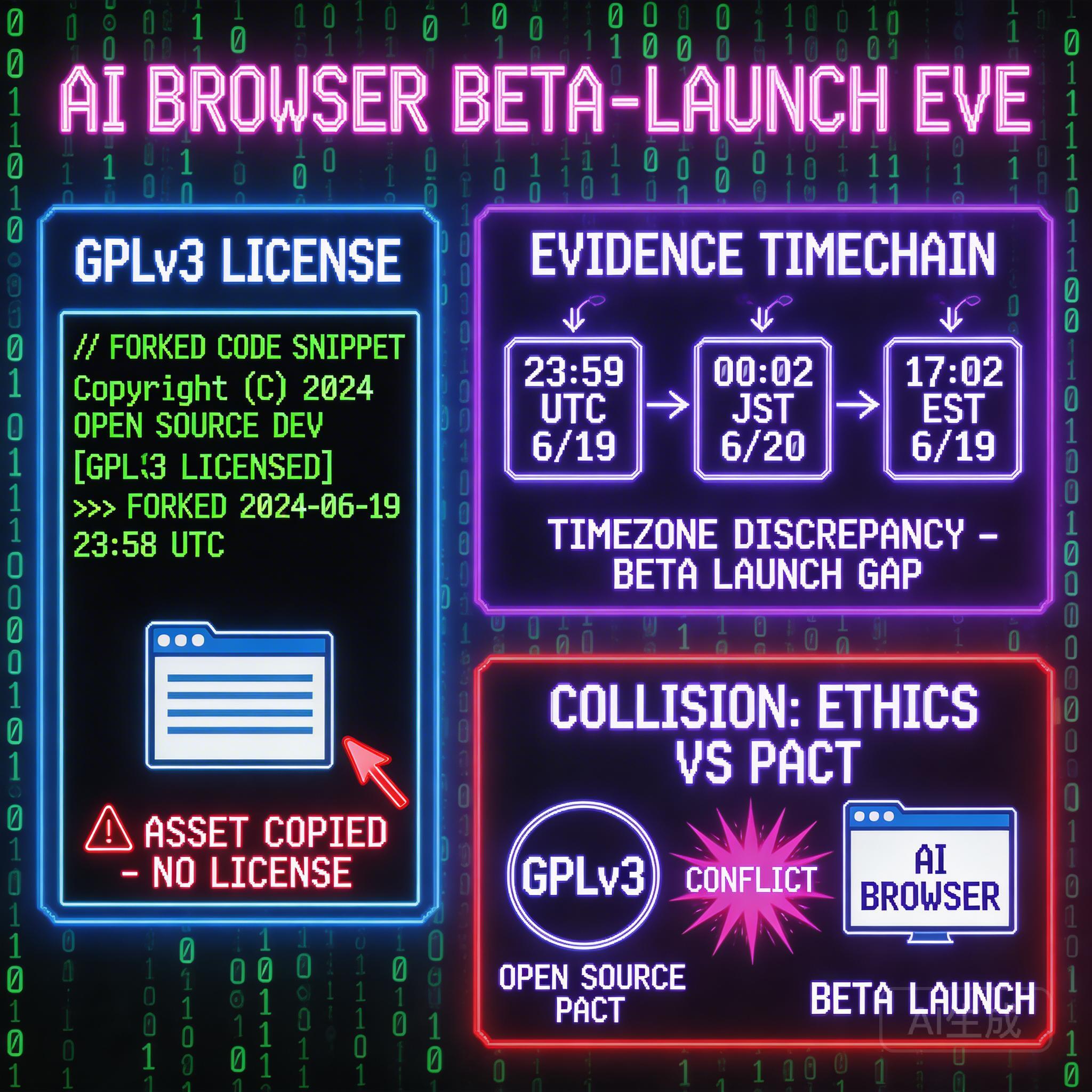 代码的时差,契约的生长:AI浏览器公测前夜的协议悬案 代码的时差,契约的生长:AI浏览器公测前夜的协议悬案