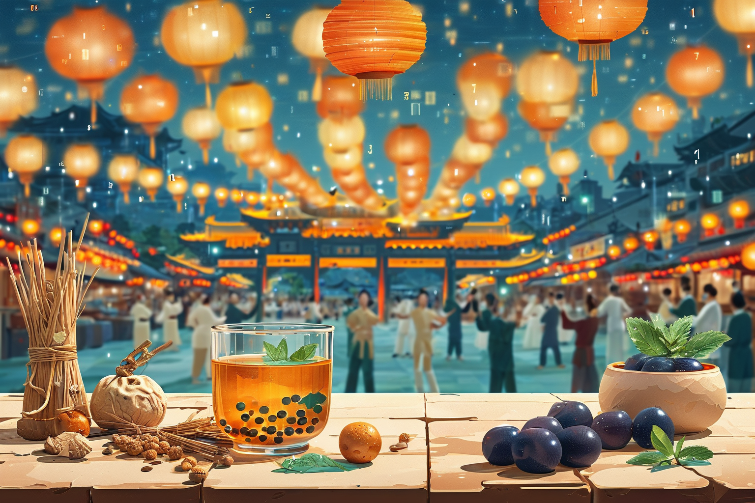 【摘要预览】淮北人的夏夜,不撸串改把脉了?这个中医药夜市让年轻人直呼“太会了”-中医药文化夜市火爆出圈!濉溪古城东门,免费把脉、刮痧、无糖酸梅汤、八段锦、本草发饰DIY,千年中医玩出潮流感,解锁夏夜健康新方式。 【摘要预览】淮北人的夏夜,不撸串改把脉了?这个中医药夜市让年轻人直呼“太会了”-中医药文化夜市火爆出圈!濉溪古城东门,免费把脉、刮痧、无糖酸梅汤、八段锦、本草发饰DIY,千年中医玩出潮流感,解锁夏夜健康新方式。