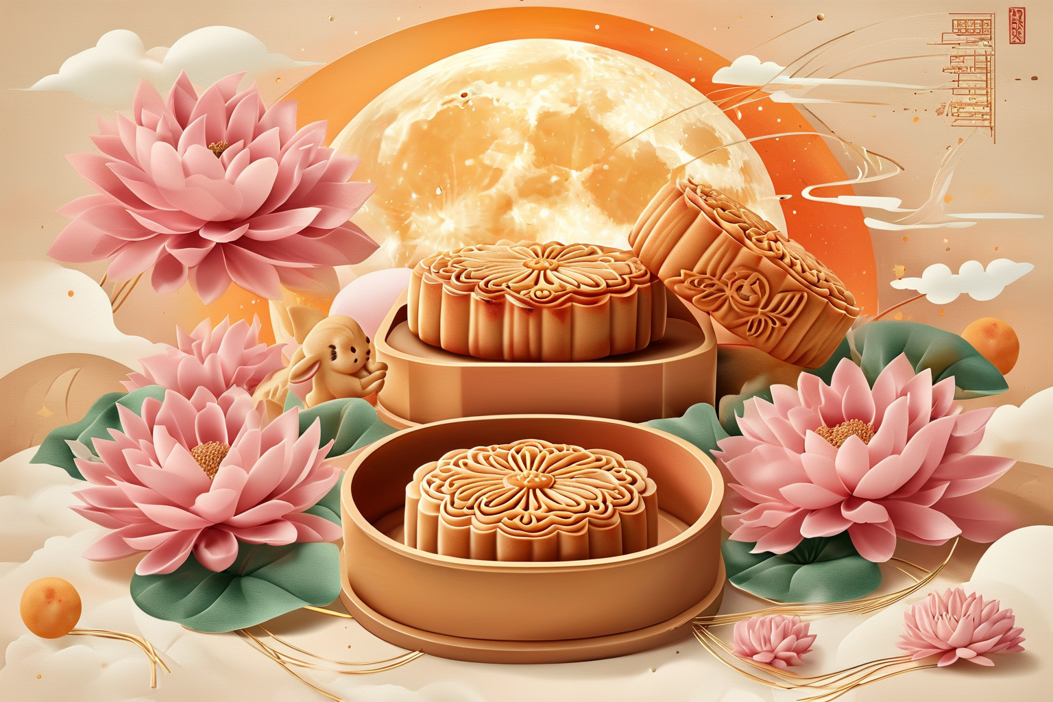 淮北非遗月饼火了!荷花玉兔捏进饼里,上线一周成顶流-濉溪非遗手艺人把荷花玉兔捏进月饼,国潮花馍月饼成朋友圈顶流。天然果蔬粉调色,健康无添加,送礼自用皆宜。中秋临近,预订从速。 淮北非遗月饼火了!荷花玉兔捏进饼里,上线一周成顶流-濉溪非遗手艺人把荷花玉兔捏进月饼,国潮花馍月饼成朋友圈顶流。天然果蔬粉调色,健康无添加,送礼自用皆宜。中秋临近,预订从速。