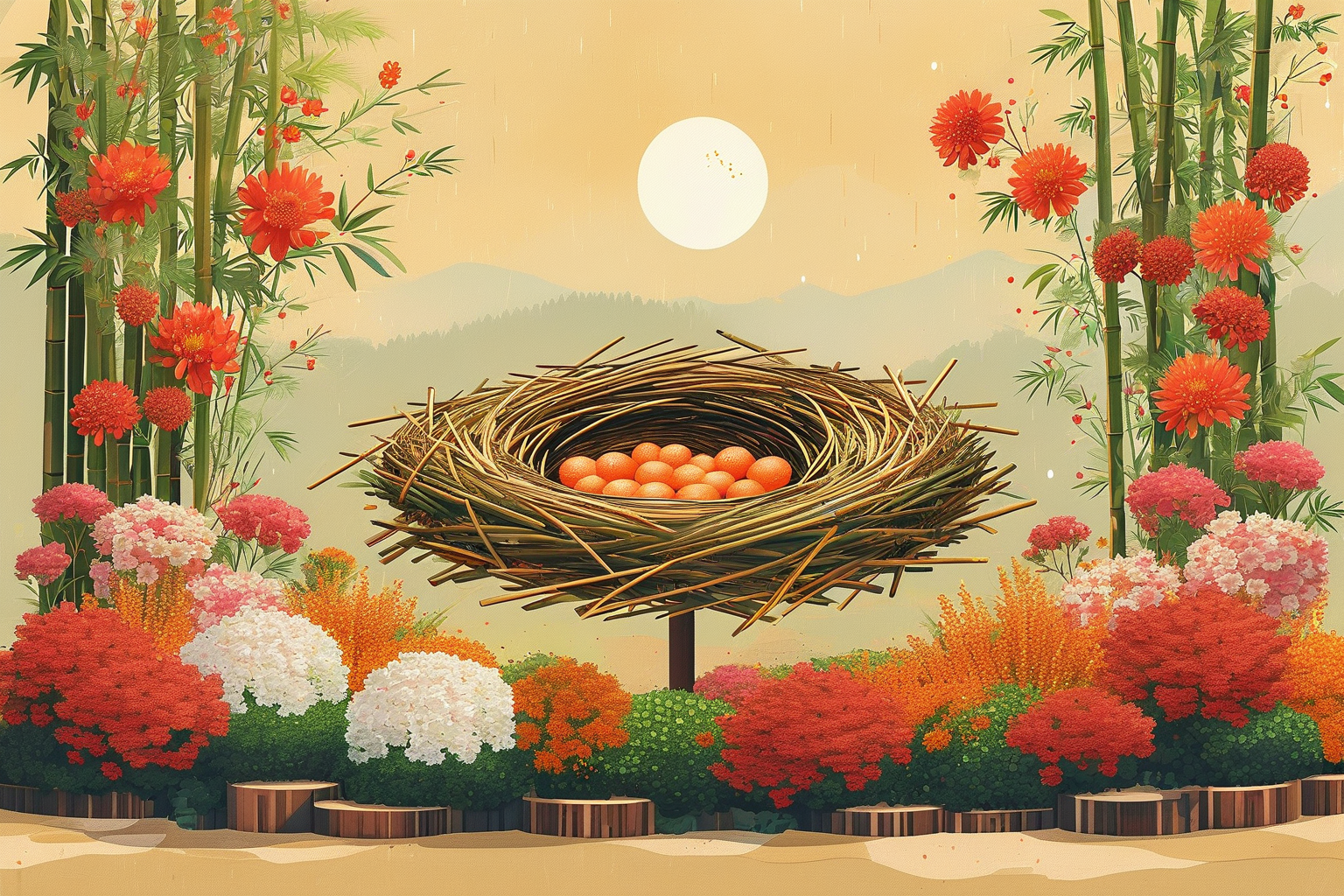 淮北人注意!相山公园这个老网红悄悄换了新皮肤,近6000盆花等你来拍-淮北相山公园南门网红鸟巢升级为太阳鸟巢,近6000盆花环绕,家门口拍出度假感。附拍照机位和游览攻略,周末打卡正当时。 淮北人注意!相山公园这个老网红悄悄换了新皮肤,近6000盆花等你来拍-淮北相山公园南门网红鸟巢升级为太阳鸟巢,近6000盆花环绕,家门口拍出度假感。附拍照机位和游览攻略,周末打卡正当时。