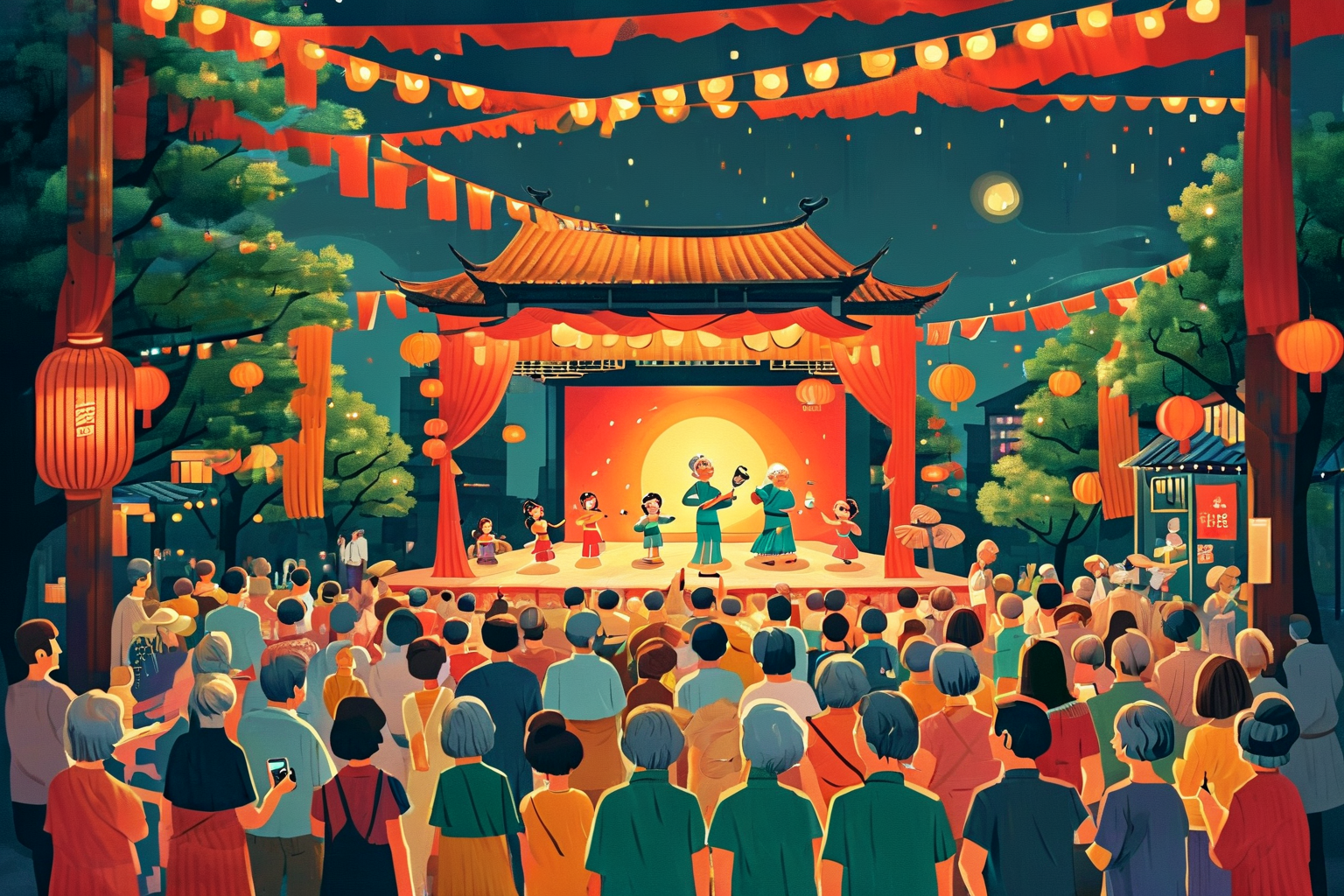 没有腕儿的淮北夏夜,九十分钟街坊节目为何让全场无人提前离场-夏夜淮北南翔云集广场,十五个街坊节目连演九十分钟,台下无人提前离场。没有明星大腕,只有非遗椅子功、戏曲快板与普通人的热爱,这才是整座城市真正的排面。 没有腕儿的淮北夏夜,九十分钟街坊节目为何让全场无人提前离场-夏夜淮北南翔云集广场,十五个街坊节目连演九十分钟,台下无人提前离场。没有明星大腕,只有非遗椅子功、戏曲快板与普通人的热爱,这才是整座城市真正的排面。