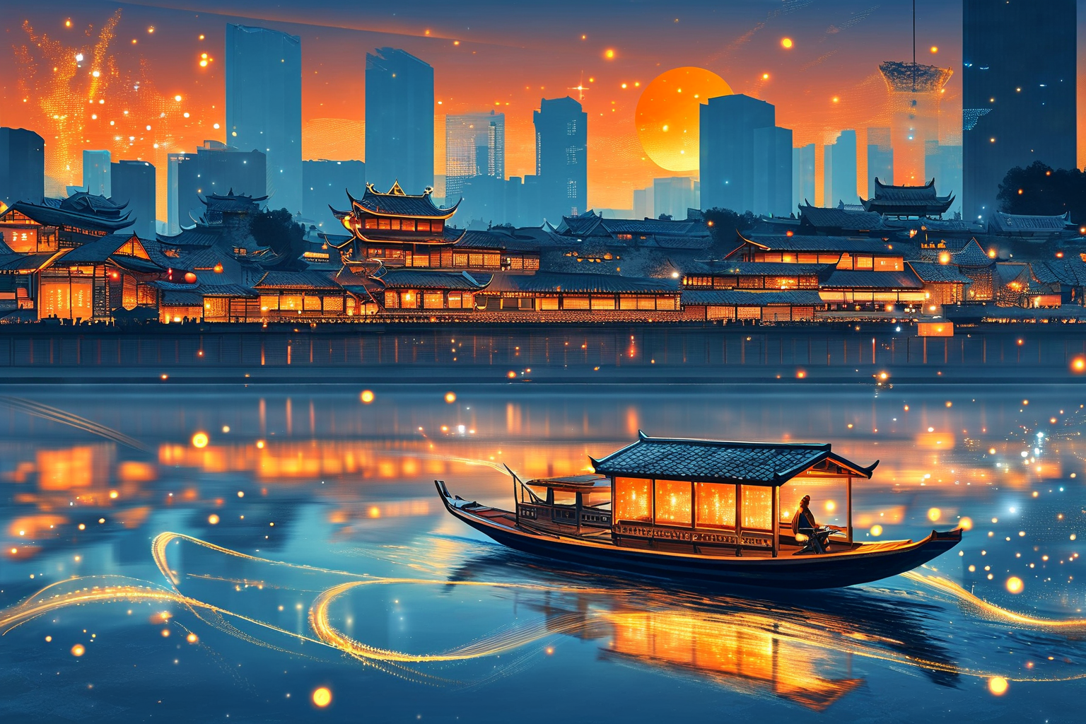 在成都的夜里,全城年轻人都跑去水边看一场漂了两千年的戏-成都夜游热度全国第四,凭什么?不是灯光,是水。都江堰铁花、锦江十二月市、洛带古镇三国火攻,两千年历史在水上活起来。附三条夜游线路。 在成都的夜里,全城年轻人都跑去水边看一场漂了两千年的戏-成都夜游热度全国第四,凭什么?不是灯光,是水。都江堰铁花、锦江十二月市、洛带古镇三国火攻,两千年历史在水上活起来。附三条夜游线路。